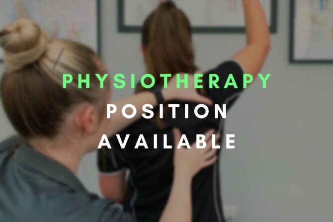 Physiotherapy Position Available